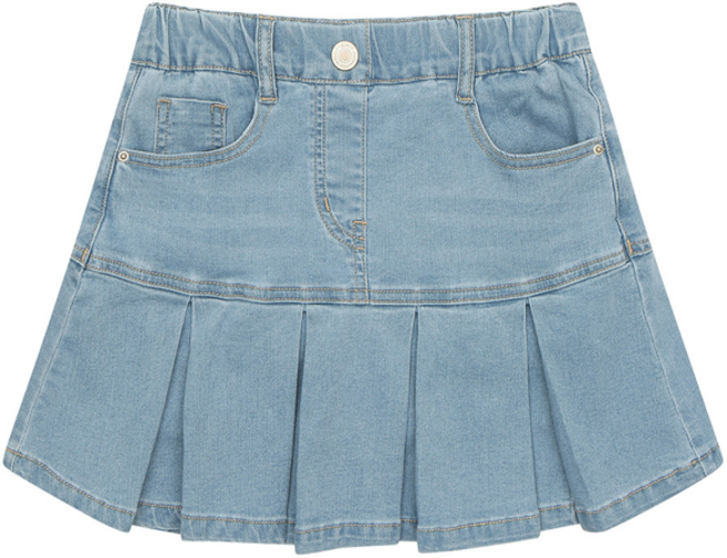 [에스핏] 주니어 아동/ 여름 / 플리츠 데님 SK SJZ304FJSK08