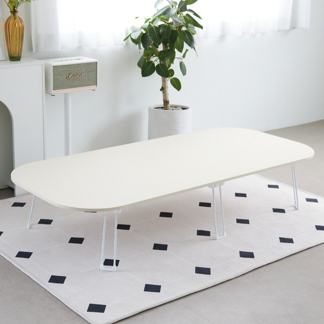 미소바움 안티핑거 E0 LPM 르네 접이식 테이블 1800/1600/1200x800, 핑키쉬크림_9파이