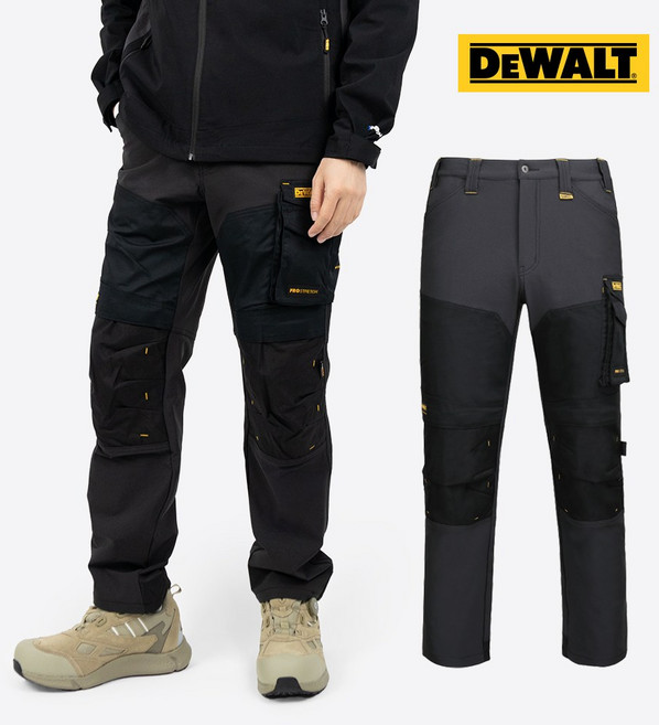 디월트 워크웨어 스트레치 간절기 작업복바지 프레도니아