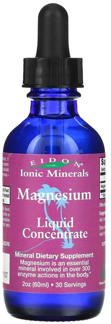 Eidon Ionic Minerals 마그네슘 액상 농축물 60ml(2oz) Minerals (에이든 아이오닉 미네랄), 1개, 60ml - 쿠팡