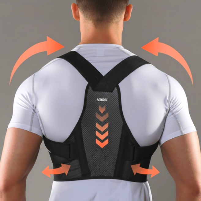 나오픽 등 어깨 자세 교정기, 1개