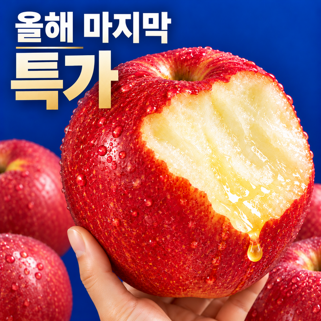 [7차완판] 놓치면1년기다림 최대18brix 꿀범벅 감홍사과, 1박스, 2kg