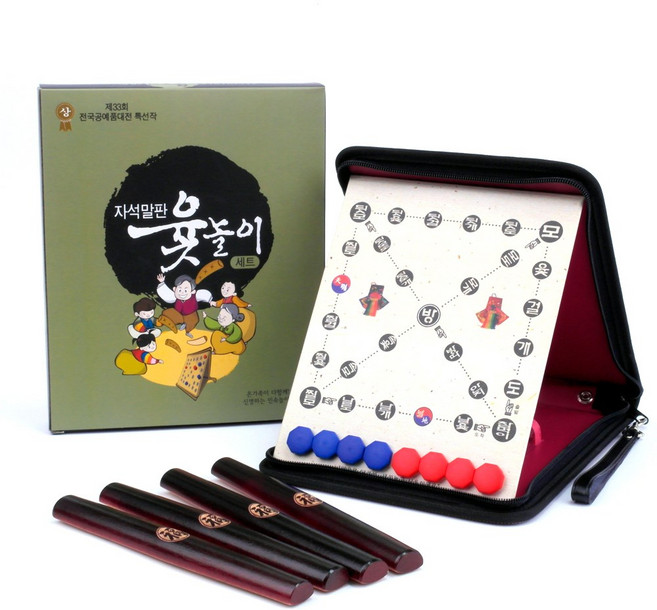 자석말판 윷놀이 세트, 혼합색상, 1개