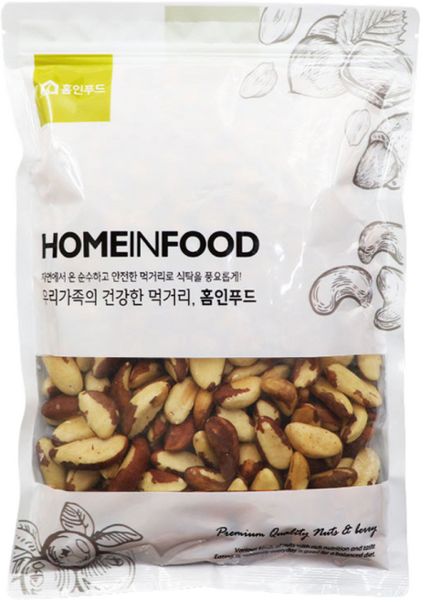 홈인푸드 26년 햇브라질너트, 1kg, 1개