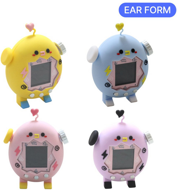 이어폼 다마고치 파라다이스 메카삐약 케이스 호환, 퍼플 D023