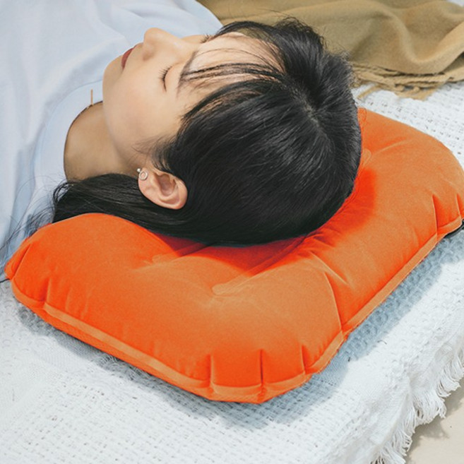 어반파파 여행용 캠핑베개, 오렌지, 1개