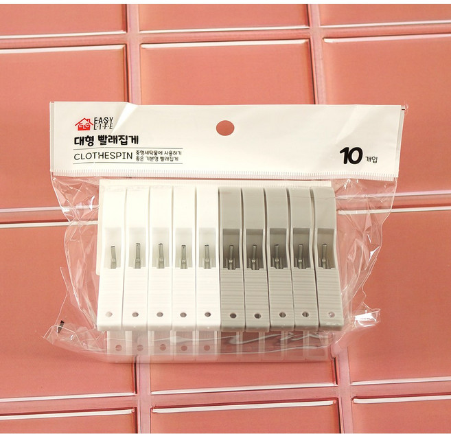 삼우 빨래집게 대 10P, 1개