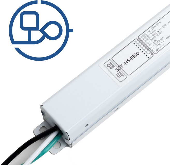 호승테크 LED 컨버터 조명기구용컨버터 48V 1A 50W 2채널 정방향 HS4850, 1개