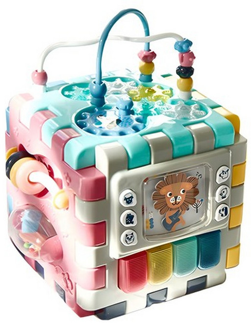 하베브릭스 6 in 1 변신큐브 영아완구, 01 MIX x 10개, 10개