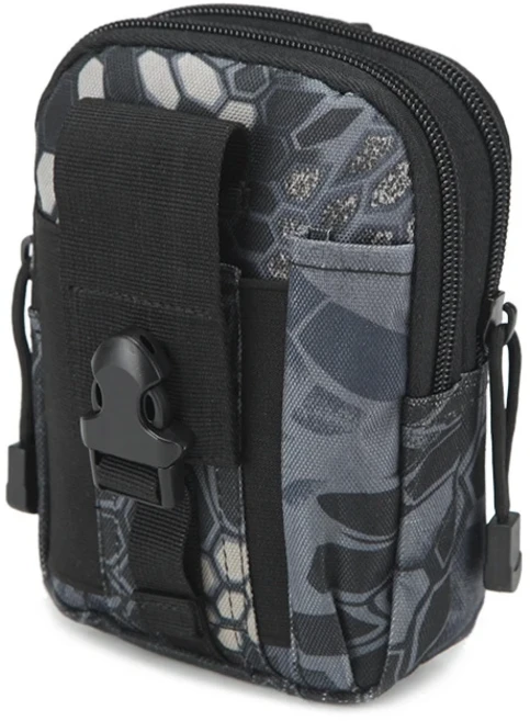 야외 캠핑 미니 허리 가방 A50 스포츠 전술 벨트 6인치, 09 K