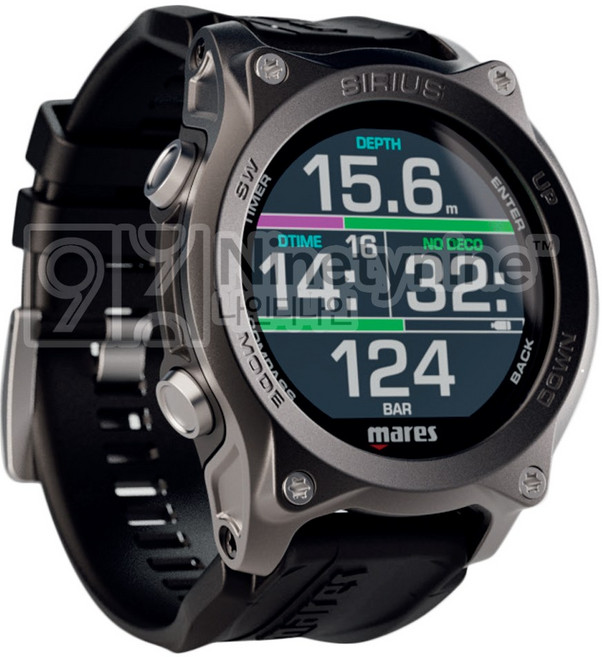 마레스 시리우스 다이버 컴퓨터 - 실버세트