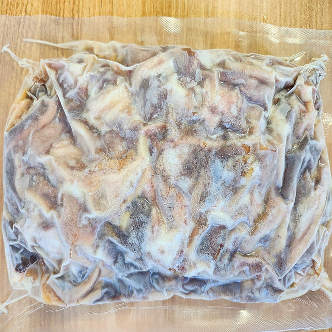 [대국맛짱] 국내산 [삶은 두내장 ] 돼지머리+오소리감투+돼지염통 + [일요일&당일발송], 2개, 1kg