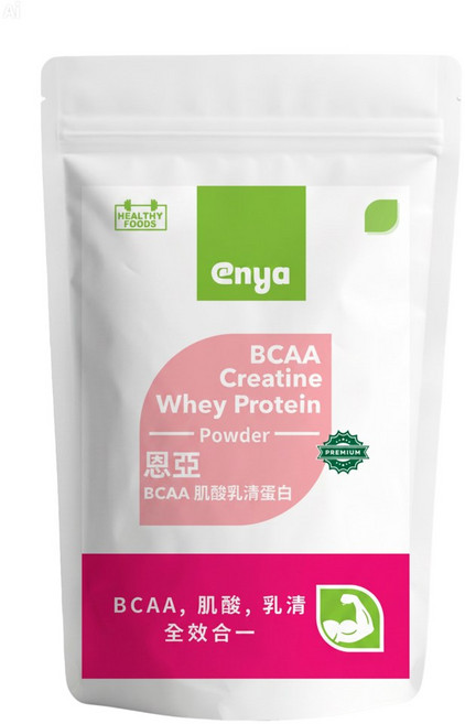 enya BCAA 肌酸乳清蛋白粉 全效合一, 500g, 1個