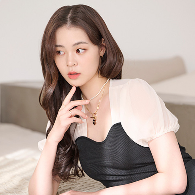 가발매니아 레아펌 헤어피스 47cm, 내츄럴브라운, 5피스