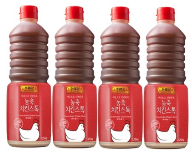 이금기 농축 치킨스톡, 1.25kg, 4개