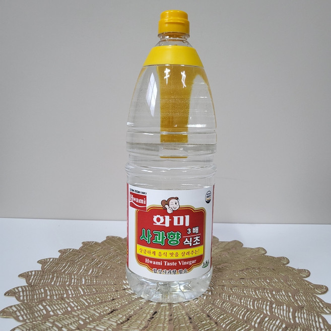 [화미] 3배사과맛식초, 1.8L, 1개