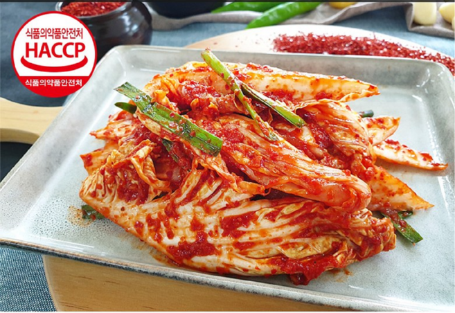 한상궁 김치 겉절이 HACCP 2kg, 3개