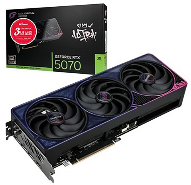 COLORFUL iGame 지포스 RTX 5070 ULTRA OC D7 12GB 피씨디렉트