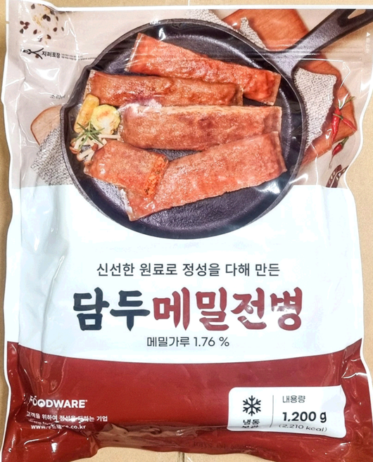 메밀전병 (담두 1.2k) 국수집 동치미막국수용 냉면집, 1개
