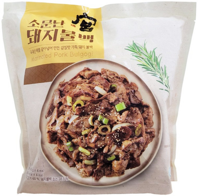 궁 소문난 돼지불백 1600g / 냉동 코스트코 고기 불고기, 1.6kg, 1개