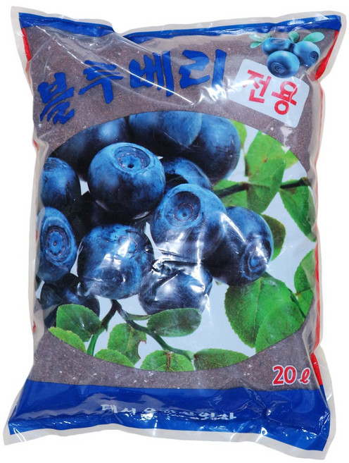 블루베리전용 상토 20L 코코피트 피트모스 펄라이트 산성토양, 1개