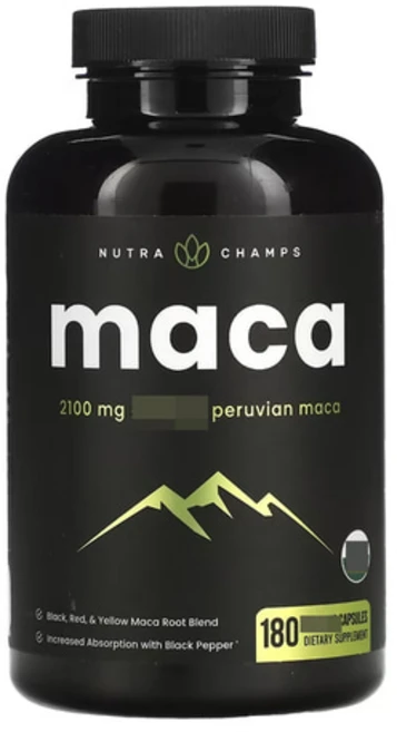 뉴트라챔프 마카 뿌리 추출물 700mg 180캡슐, 1개, 180정 - 쿠팡