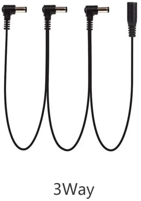 데이지 체인 케이블 1 2 3 5 6 8 10 가지 방법 기타 효과 페달 액세서리 9V DC 어댑터 플러그 전원 코드, 1개