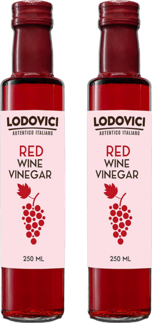 로도비치 100% 레드 와인식초, 2개, 250ml
