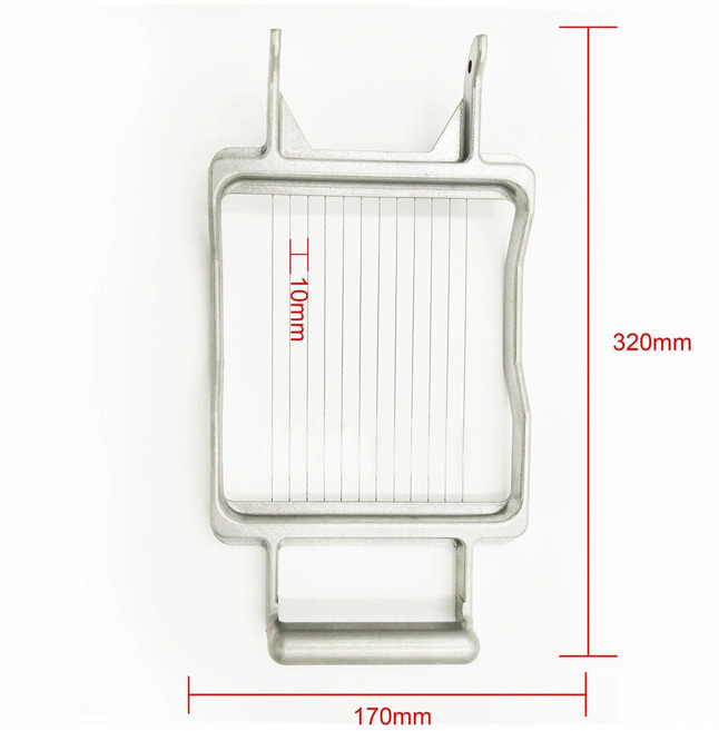 햄 치즈 식당 슬라이서 스텐 개별 커팅기 버터 블레이드, 1개, 10mm 칼날판 포함 기계