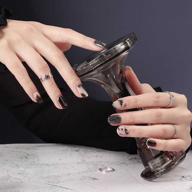 샤인비 멀티 큐어링 젤 스트립스 18p 세트 햇빛에 구워도 되는 멀티 큐어링 젤 스티커, 1개, 69651 어바웃 타임