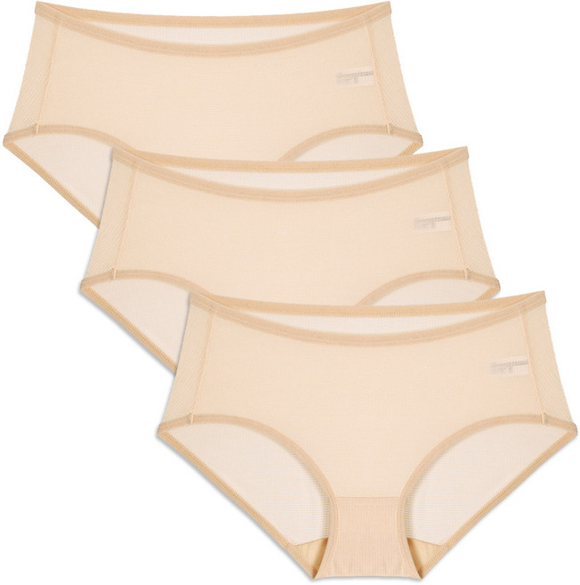 엘라운지 M-3XL 인견 삼각팬티 3매세트