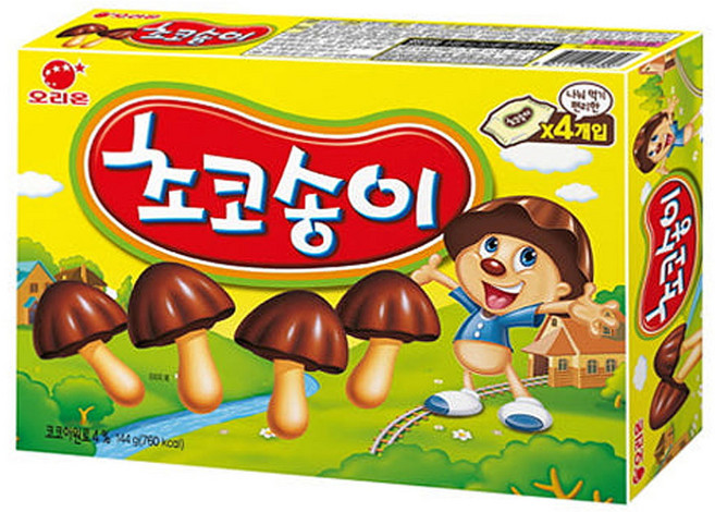 오리온 초코송이, 144g, 5개