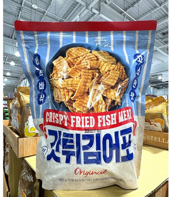 香酥魚片 原味, 400g, 1個
