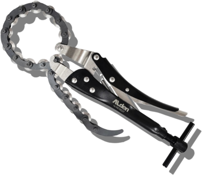 알덴 체인렌치 파이프캇타 커터 절단기 볼트캇타 VG10CUT, 1개