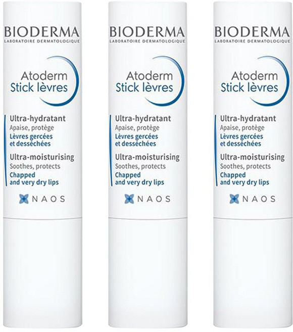 바이오더마 아토덤 립스틱, 3개, 4g
