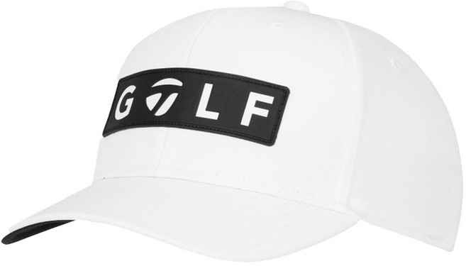 테일러메이드 26 LS 벤투라 스톡 UF113 남성 골프모자, 화이트, 1개