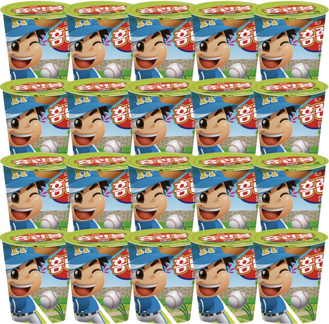 해태 홈런볼초코 컵, 51g, 20개