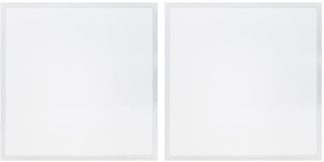 라인조명 LED 에코 T바(담파겸용) 600x600 1200x300 마이톤텍스 SMC천장 50w 매입 평판등, 2개