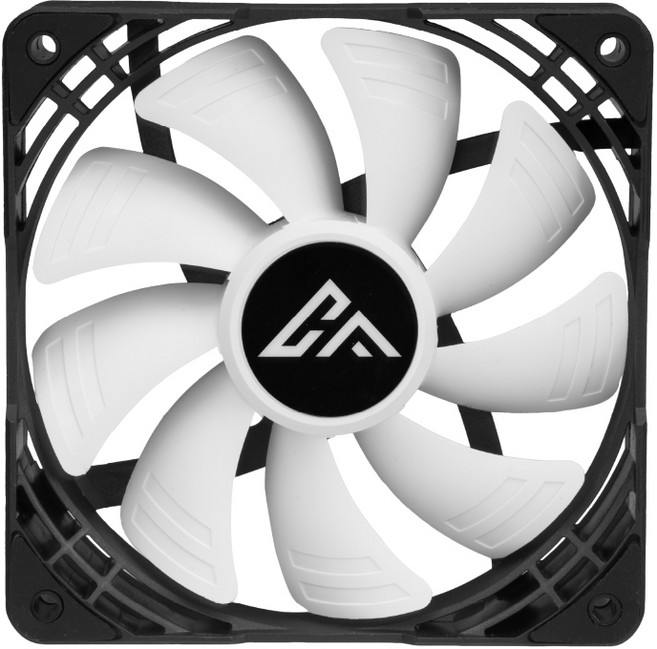 COOLING FACTOR CFW120 ARGB 機殼風扇, 凜峰白單顆
