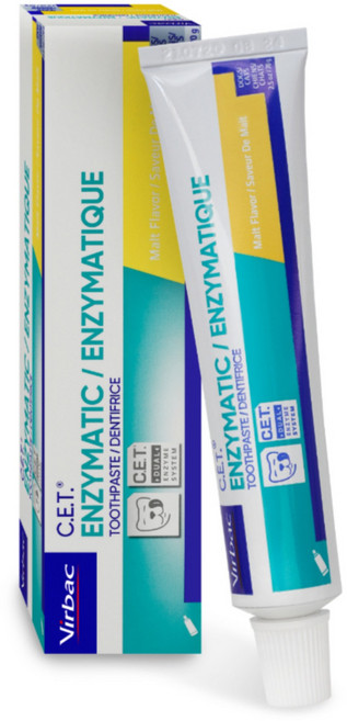 버박 C E T 강아지 고양이 치약 말트맛, 70g, 3개