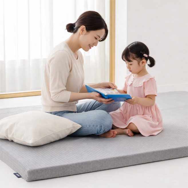 럭스나인 메모리폼 토퍼 매트리스 (6cm) - 슈퍼싱글