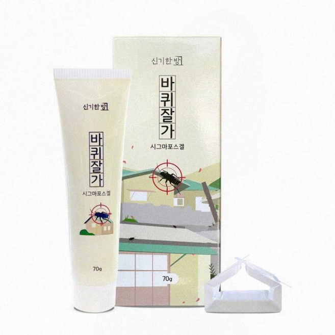 주방 베란다 바퀴벌레약 튜브형 식당 트랩 바퀴퇴치제, 1개