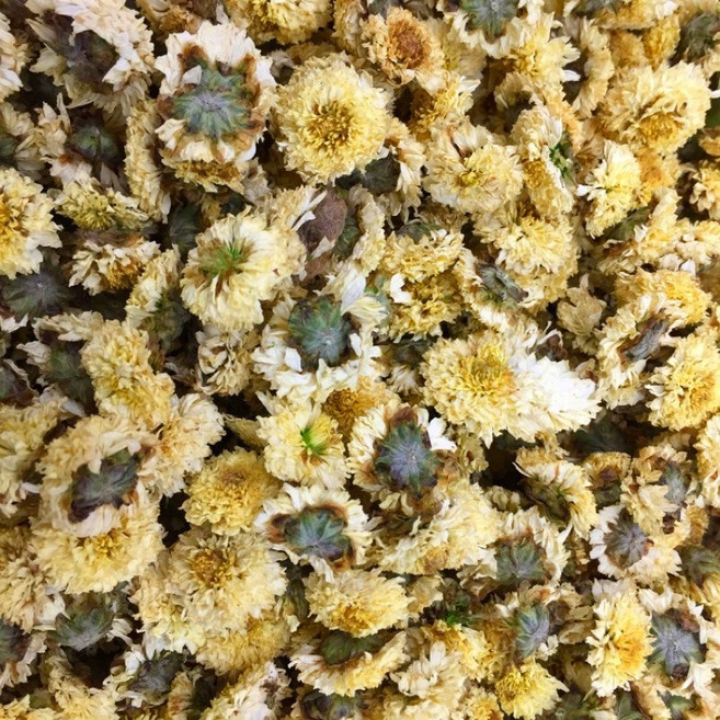 臺灣銅鑼鄉農會 白菊花, 1個, 二兩