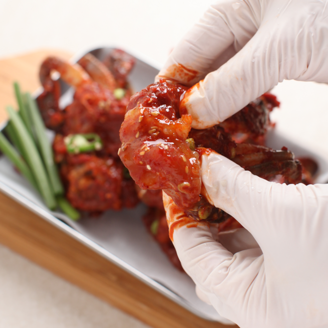 수라예찬 양념게장 국내산 연평도 꽃게, 1kg, 1개