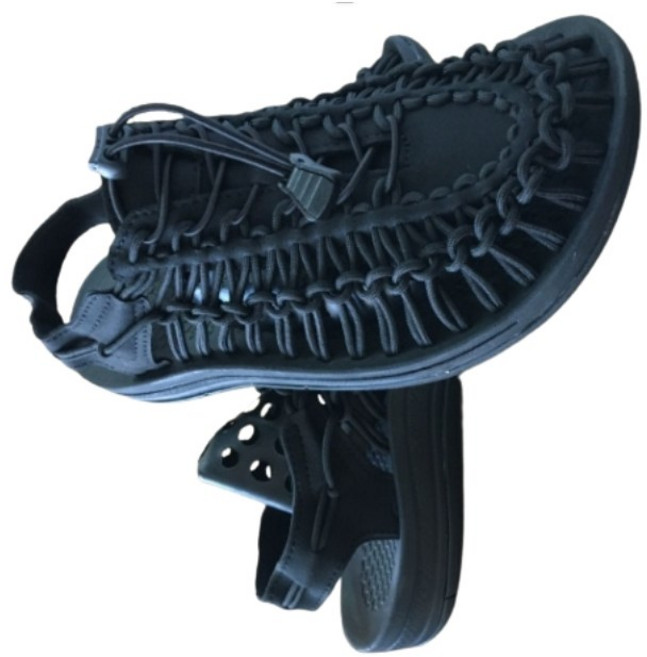 廣隆 新潮流手工編織涼鞋 透氣休閒鞋 夏季必備舒適男鞋