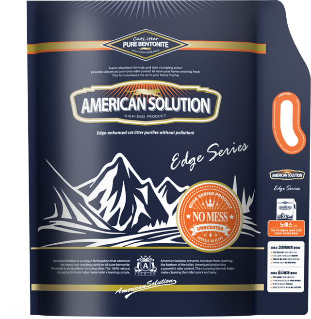 아메리칸 솔루션 엣지 6kg X 3봉, 3개, 노메스(무향)