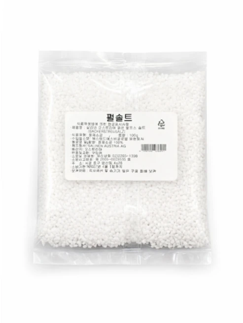 로그]펄솔트 프레첼소금 시오빵 소금빵 굵은소금 데코용소금 소포장, 100g, 1개 - 쿠팡