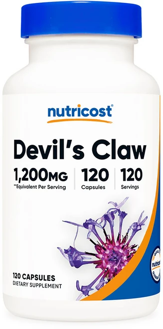뉴트리코스트 악마의 발톱 데빌스 클로 1200mg 120캡슐, 1개, 120정 - 쿠팡