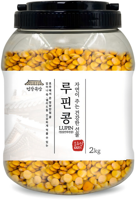 건강곡간 루핀콩, 2kg, 1개