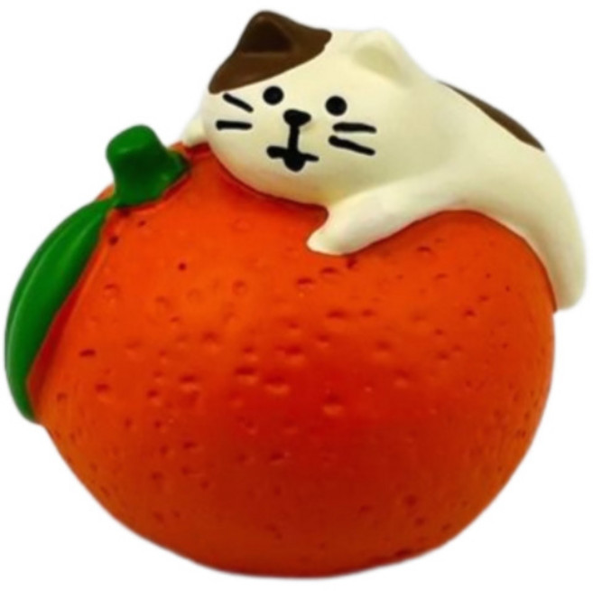 제주 감귤 고양이 (왕귤) 장식인형 특산품 감성소품 인테리어